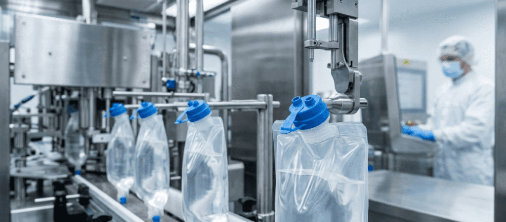 Polymer Co-Injection Caps for BFS and FFS