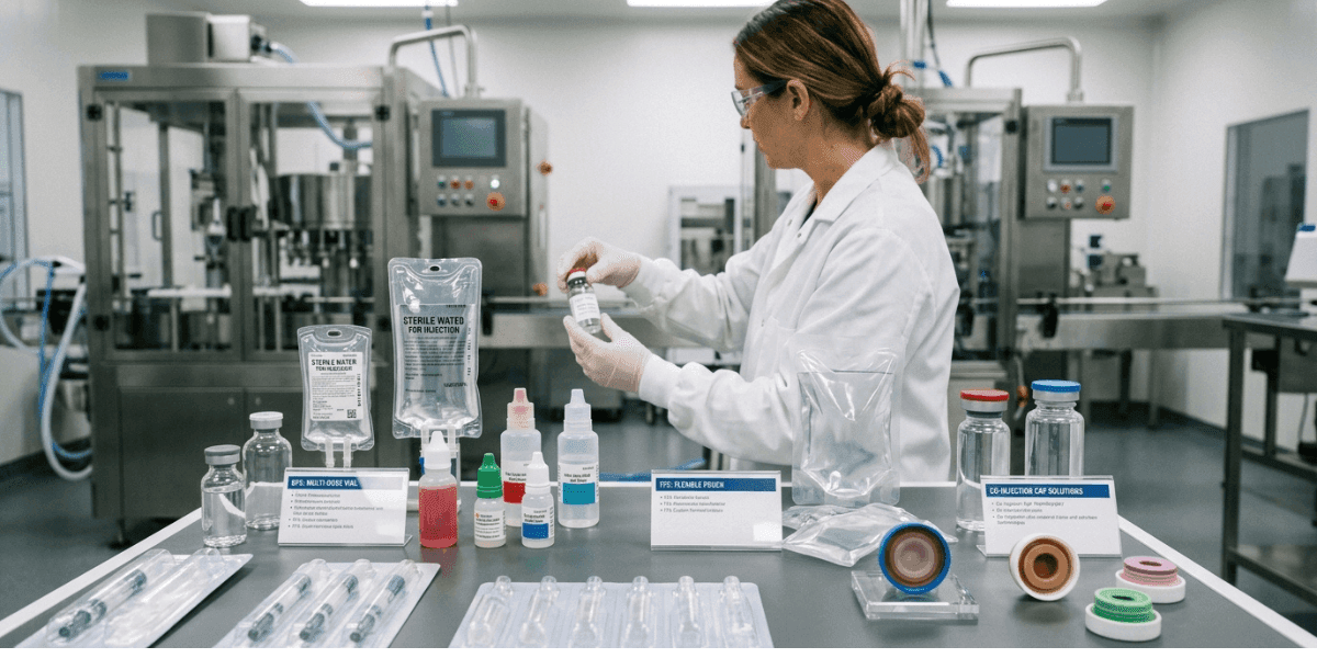 Understanding BFS and FFS Packaging Technologies and Co-Injection Cap Solutions